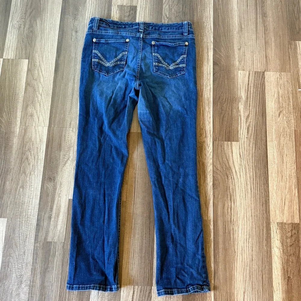 Deep Indigo Straight Leg Jeans